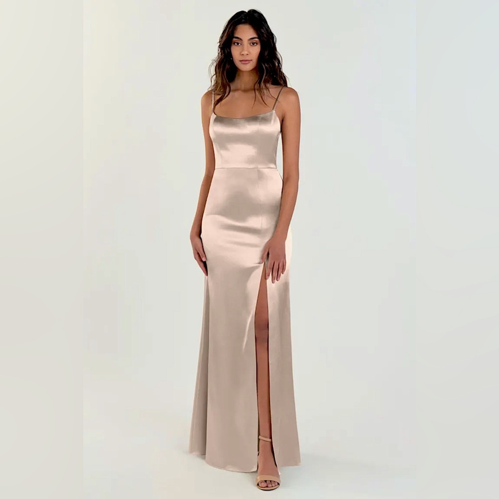 Jenny Yoo Chase Bridesmaids Dress in Petal Size 4